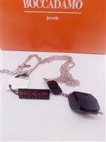 Halskette Boccadamo Dame in Silber Cristallo GR377NER - GR377NER